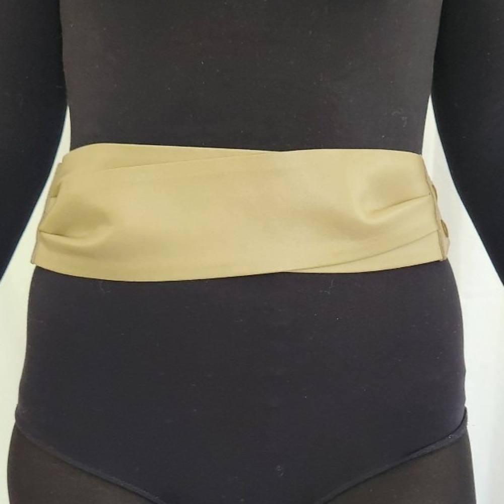 80s Faux Leather Waist Belt